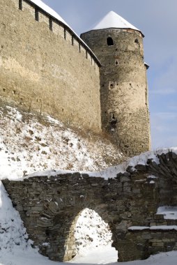 Ortaçağ Kalesi Kamyanets Podilsky, Ukrayna