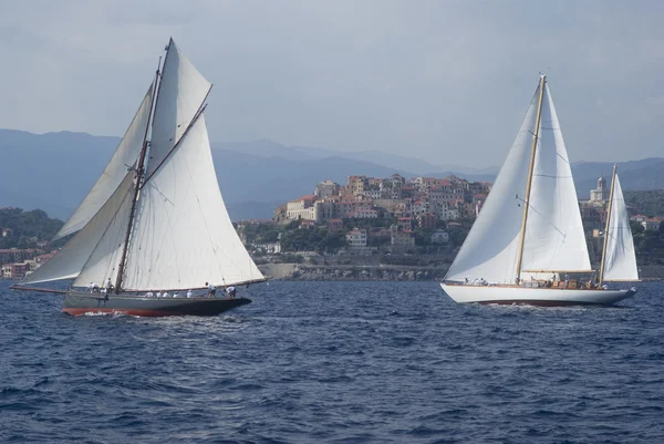 Barche a vela in vecchio stile — Foto Stock