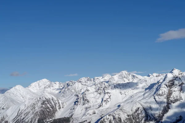 Alpes Del Sur Rhaetian Una Vista Cordillera Ortles Cevedale Parque — Foto de Stock