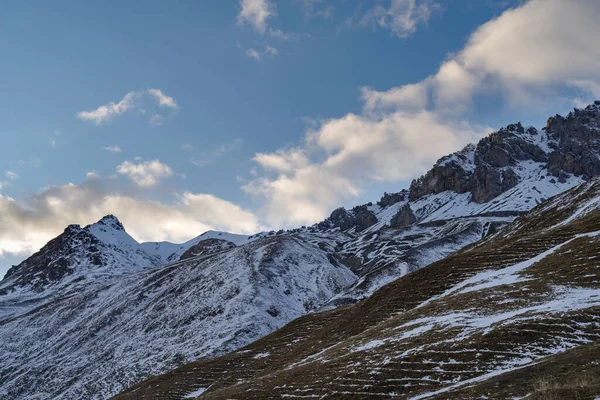Cordillera Del Valle Del Braulio Provincia Sondrio Valtellina Lombardía Italia — Foto de Stock