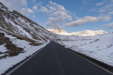 Stelvio dağ geçidi, Lombardy, İtalya