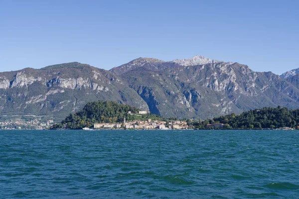 Bellagio Cidade Italiana Com Casas Coloridas Margem Lago Como Região — Fotografia de Stock