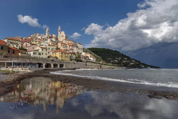 Cervo Medieval Village Province Imperia Liguria Region Italy — Stock Photo, Image