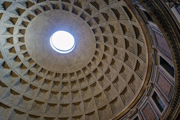 Koepel Van Het Pantheon Van Agrippa Oude Tempel Van Rome — Stockfoto