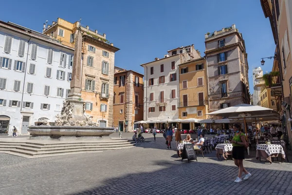 Rome Italie Juin 2021 Vue Place Panthéon Également Connue Sous — Photo