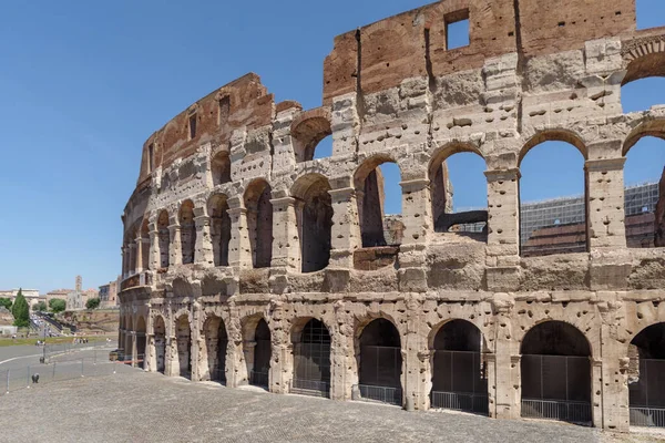Kolosseum Unesco Weltkulturerbe Rom Italien — Stockfoto