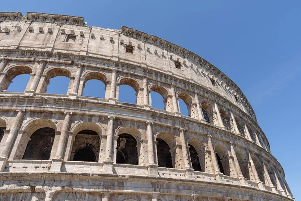 Coliseu Também Conhecido Como Anfiteatro Flaviano Lista Patrimônio Mundial Unesco — Fotografia de Stock