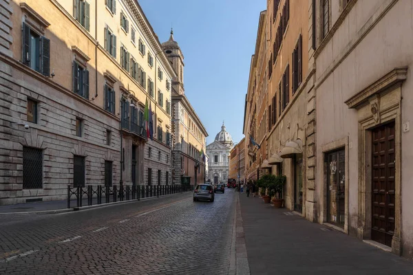 Roma Italia Junio 2021 Calle Del Centro Roma — Foto de Stock