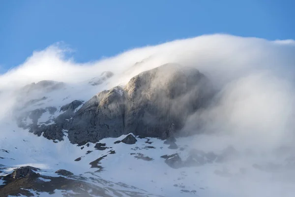 Inverno Nos Alpes Ligúria Região Piemonte Noroeste Itália — Fotografia de Stock