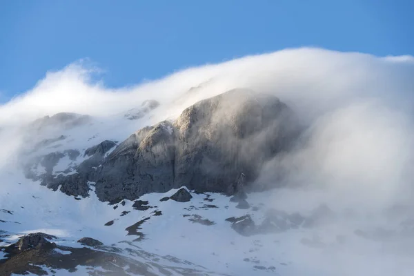 Invierno Los Alpes Liguria Región Del Piamonte Noroeste Italia — Foto de Stock