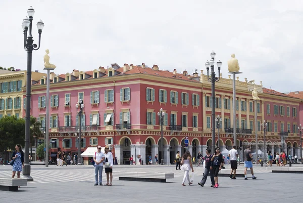 Bello, Francia. Piazza Massena — Foto Stock