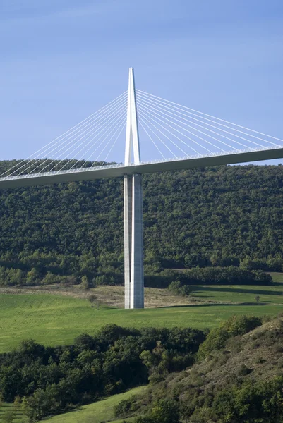 Pylon of the Millau Viaduct — Stock Photo, Image