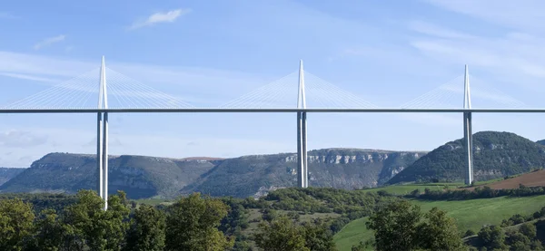 Viaduct van Millau — Stockfoto