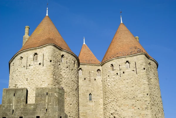 La ville fortifiée de Carcassonne — Photo