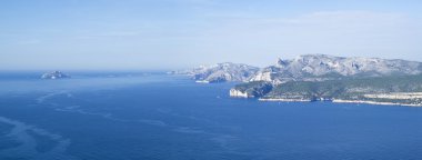 Manzaralı Calanques Milli Parkı