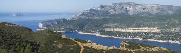 Landscape view of the Calanques National Park — Stock Photo, Image