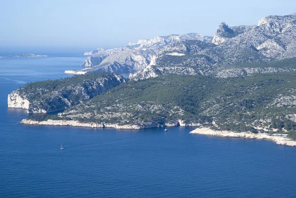 Landscape view of the Calanques National Park — Stock Photo, Image