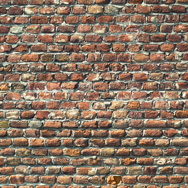 Antiguo muro de ladrillo — Foto de Stock