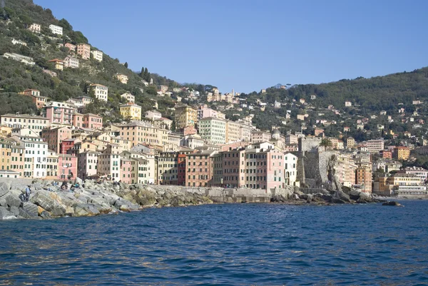 Camogli, włoskiej Riwierze — Zdjęcie stockowe