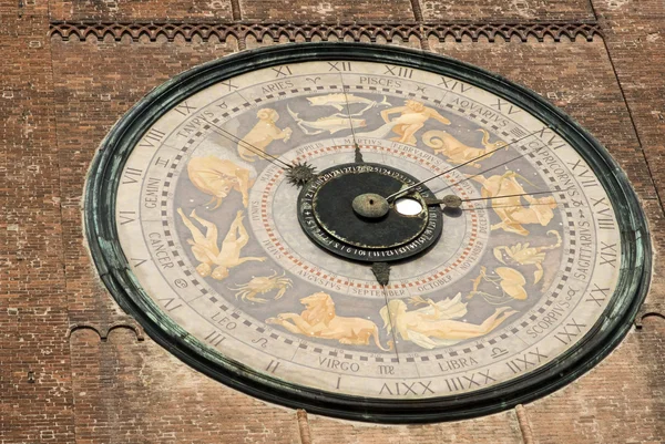 Astronomical wall clock — Stock Photo, Image