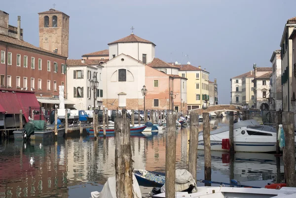 Chioggia, provincie van Venetië, Italië — Stockfoto