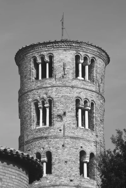 Çan kulesinde. Ravenna, İtalya