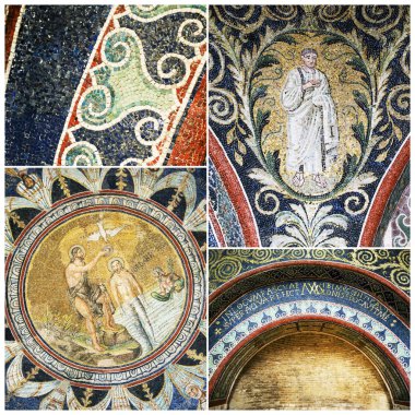 Neon Baptistry: mozaikleri