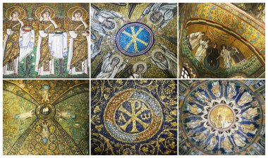 Mosaics of Ravenna, Italy clipart