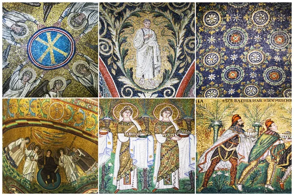 Mosaik av Ravenna, Italien — Stockfoto