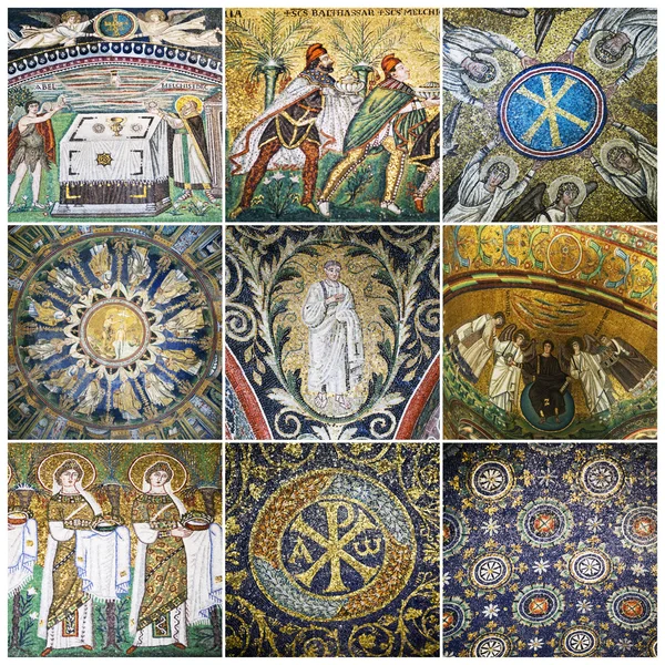 Mosaik av Ravenna, Italien — Stockfoto