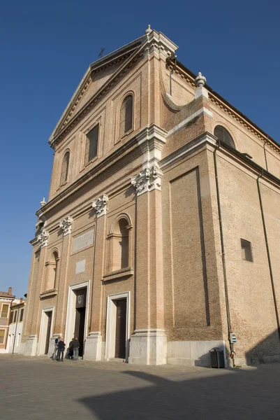 Italie. Cathédrale Comacchio — Photo