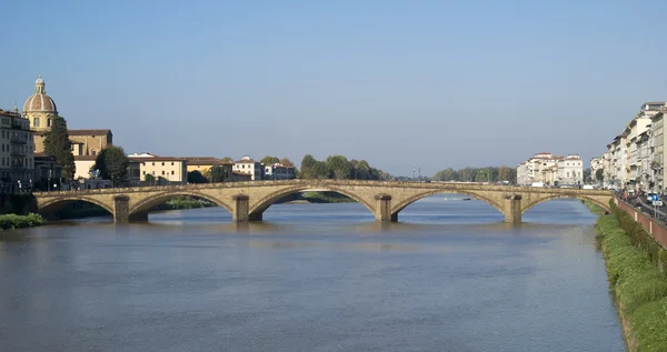 Ponte di pietra di Firenze — Foto Stock