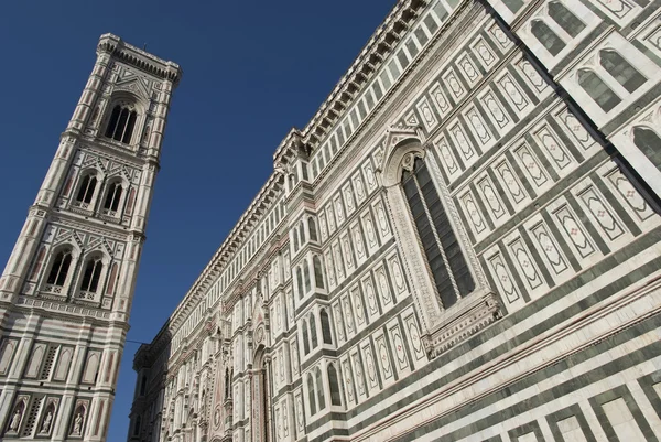 Duomo e torre di Firenze — Foto Stock