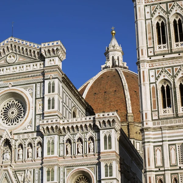 Duomo e torre di Firenze — Foto Stock