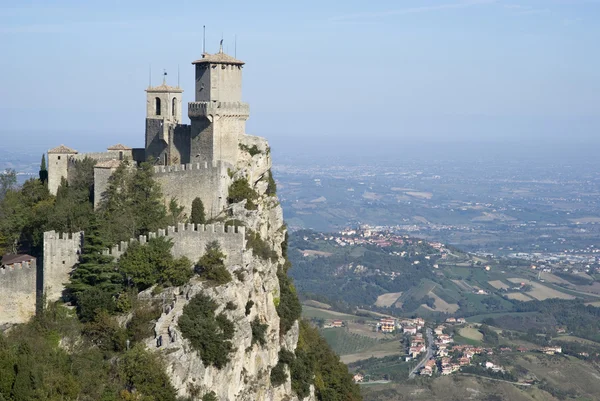 Fästning av Guaita, San Marino Republiken — Stockfoto