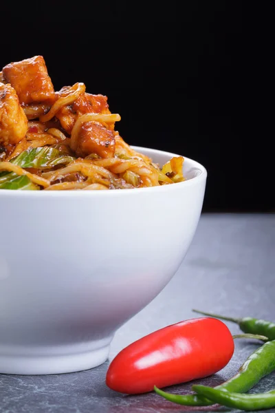 Stir Fry Noodles — Stock Photo, Image