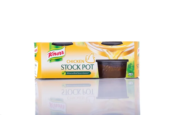 Chicken Stock Pot — Stock Photo, Image