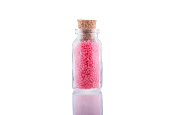 Рожевий гранули — стокове фото