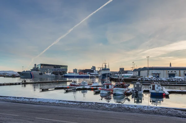 Reykjavik Harbour — Zdjęcie stockowe