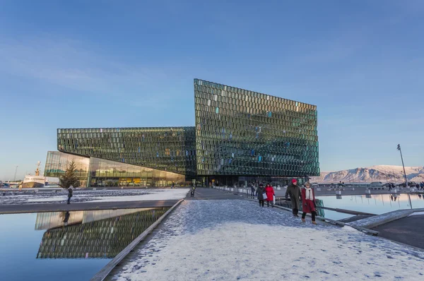 Sala koncertowa Harpa — Zdjęcie stockowe