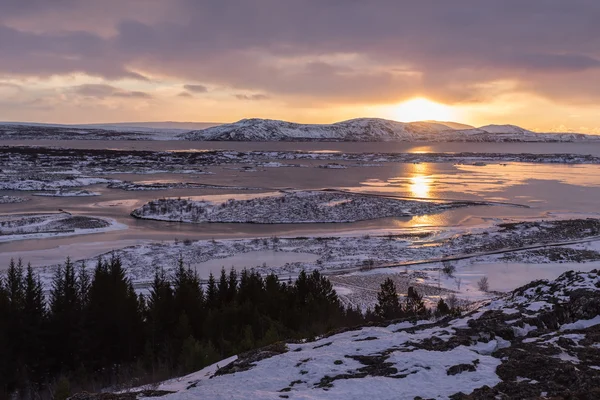 Thingvellir 国家公园 — 图库照片