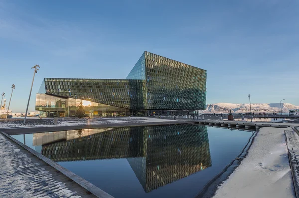 Sala koncertowa Harpa — Zdjęcie stockowe