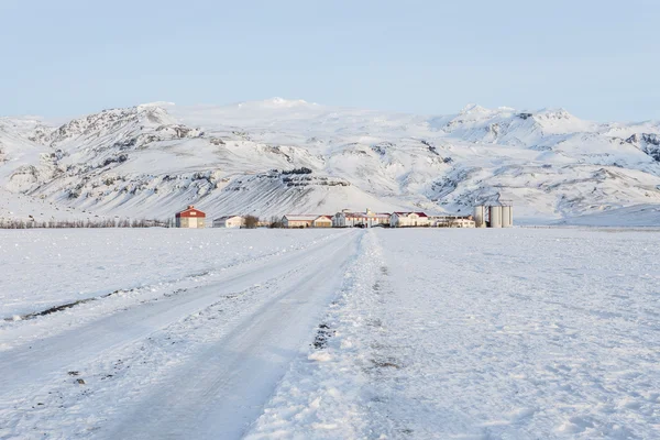 Vulcão Eyjafjallajokull — Fotografia de Stock