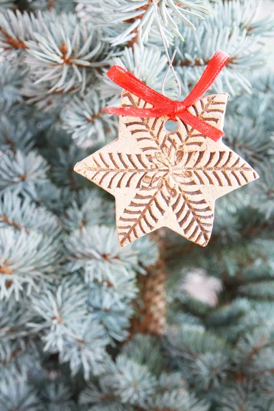 Dettaglio albero di Natale — Foto Stock