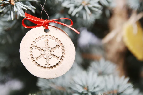 Detalhe da árvore de Natal — Fotografia de Stock