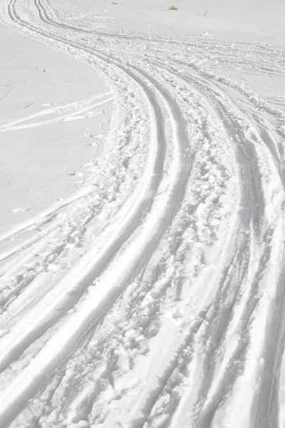 Ski track — Stock Photo, Image