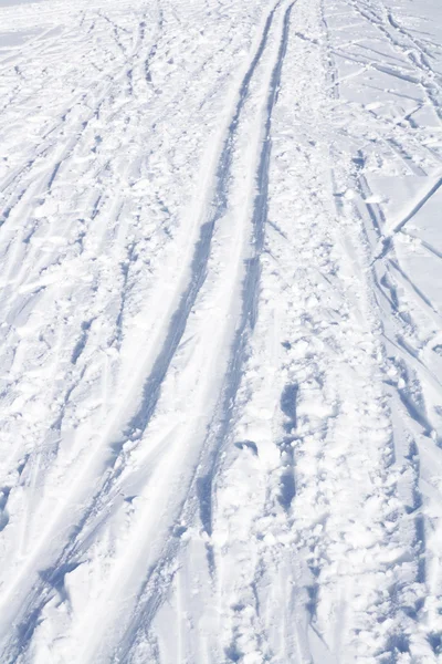 Ski track — Stock Photo, Image