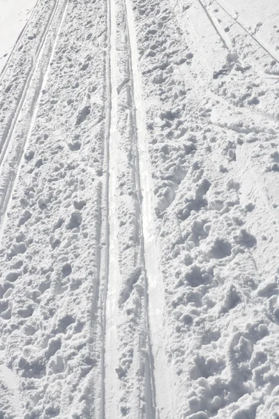 Ski track — Stock Photo, Image