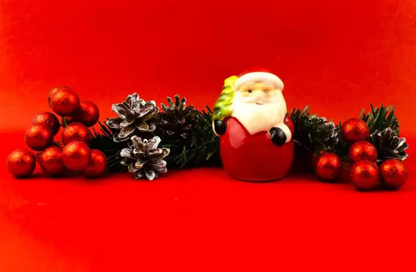 Decoraciones Navideñas Para Nuevo Minimalismo Año — Foto de Stock