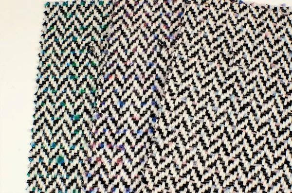 Veelkleurige Tweed Stof Textuur Kleurrijk — Stockfoto